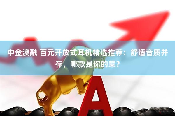 中金澳融 百元开放式耳机精选推荐：舒适音质并存，哪款是你的菜？