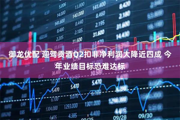 御龙优配 迎驾贡酒Q2扣非净利润大降近四成 今年业绩目标恐难达标